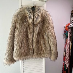 Beautiful faux fur jacket